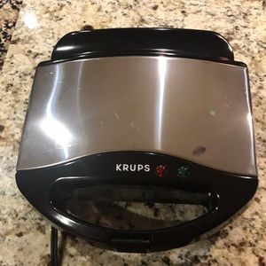 Krups model 635 double Belgian waffle maker